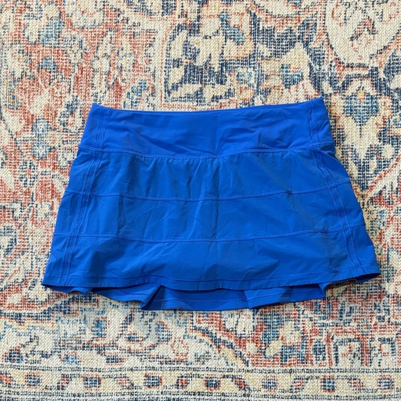 Lululemon Pace Rival Skirt (Regular) 4-Way Stretch 13” in Wild Bluebell SZ 6 EUC - Picture 3 of 6